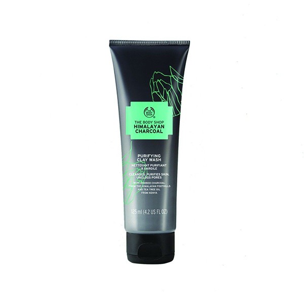 The Body Shop Himalayan Charcoal Purifying Clay Wash 125ml