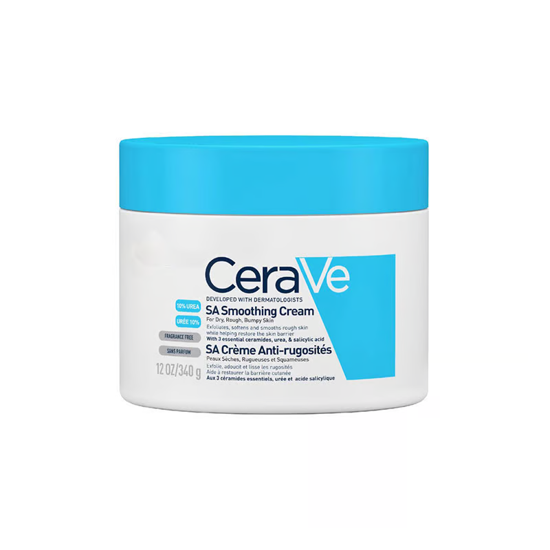 CeraVe SA Smoothing Cream For Dry Rough Bumpy Skin 340g