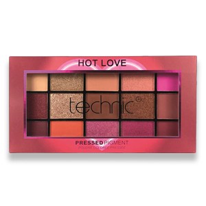 Technic 15 Color Eyeshadow Palette - Hot Love - 30gm