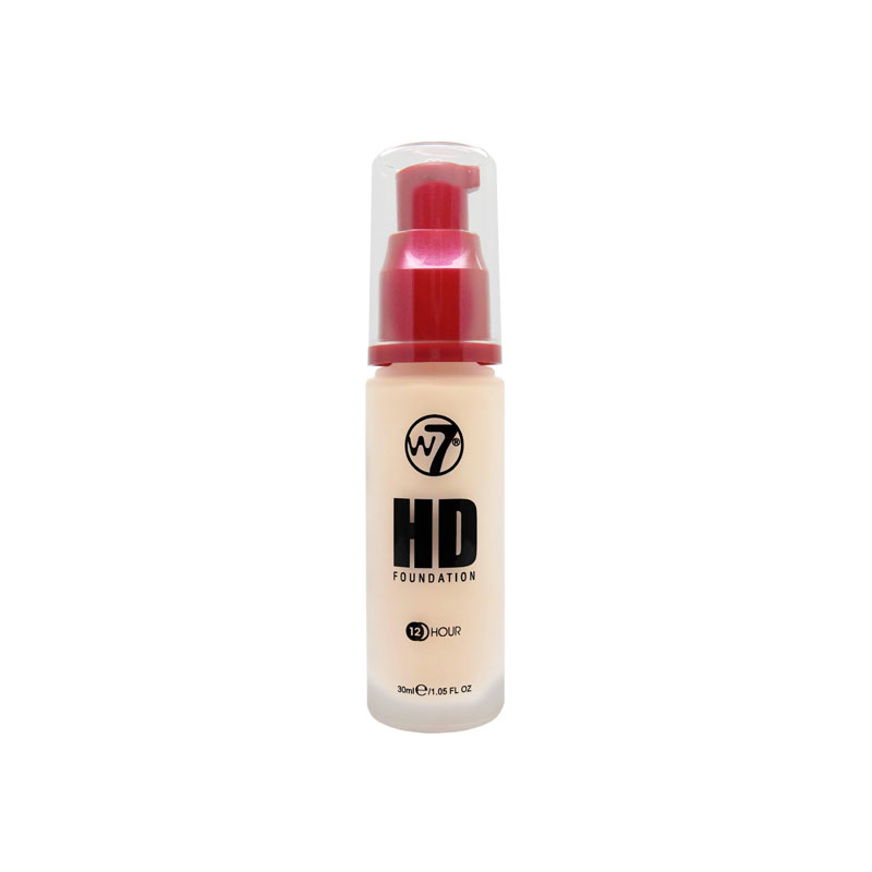 W7 12 Hour HD Foundation - Rose Ivory