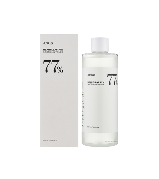 Anua Heartleaf 77% Soothing Toner 500 ml